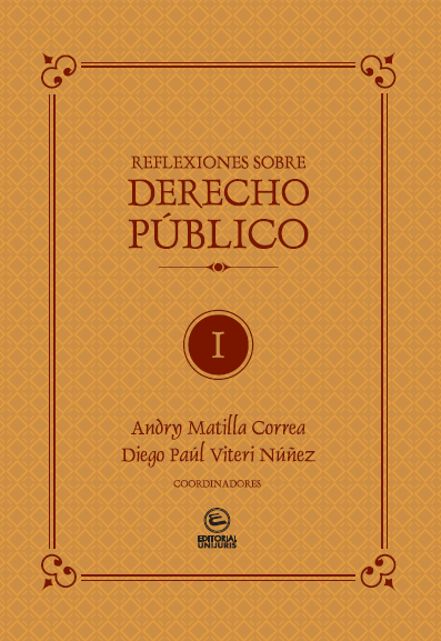 Imagen de portada del libro Reflexiones sobre Derecho Público I