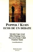 Imagen de portada del libro Popper-Kuhn : ecos de un debate