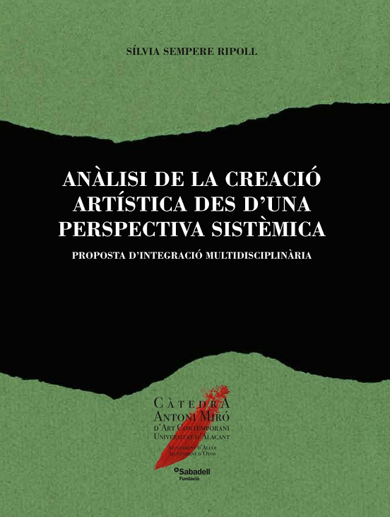 Imagen de portada del libro Anàlisi de la creació artística des d'una perspectiva sistèmica