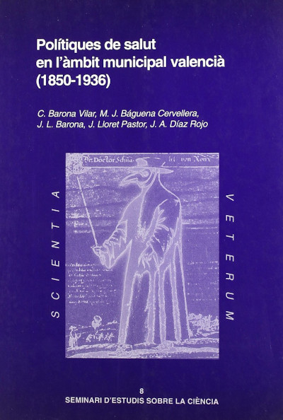Imagen de portada del libro Polítiques de salut en l'àmbit municipal valenciá (1850-1936)