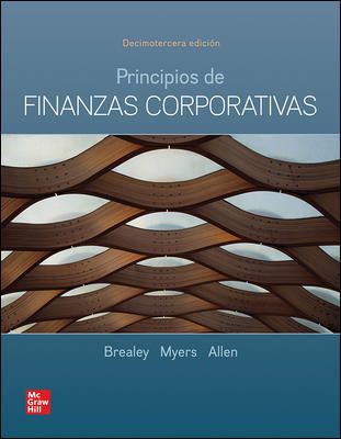 Imagen de portada del libro Principios de finanzas corporativas
