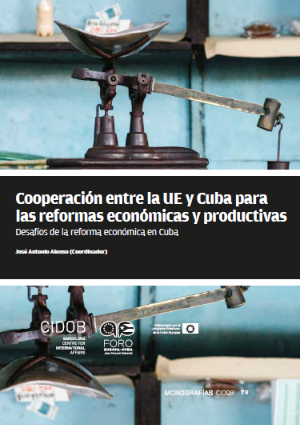 Imagen de portada del libro Cooperación entre la UE y Cuba para las reformas económicas y productivas