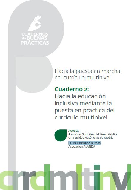 Imagen de portada del libro Cuaderno 2: Hacia la educación inclusiva mediante la puesta en marcha del currículo multinivel