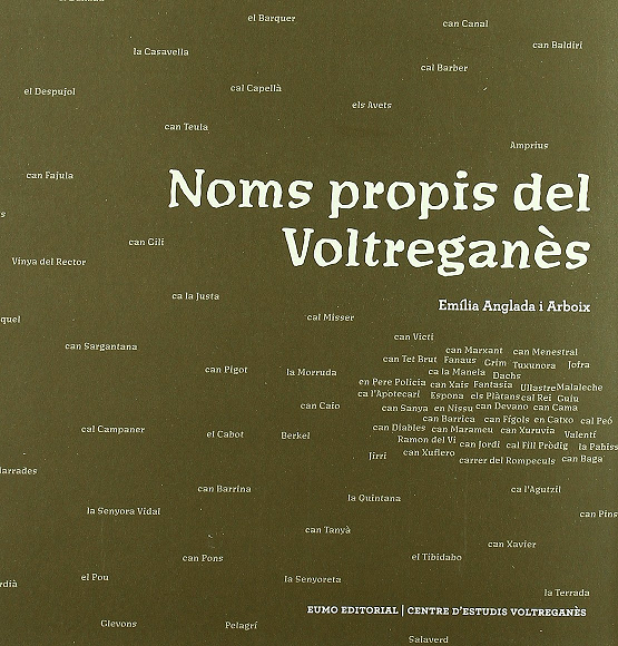 Imagen de portada del libro Noms propis del Voltreganès