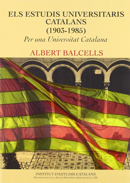 Imagen de portada del libro Els estudis universitaris catalans (1903-1985)