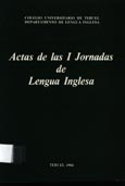 Imagen de portada del libro Actas de las I Jornadas de Lengua Inglesa