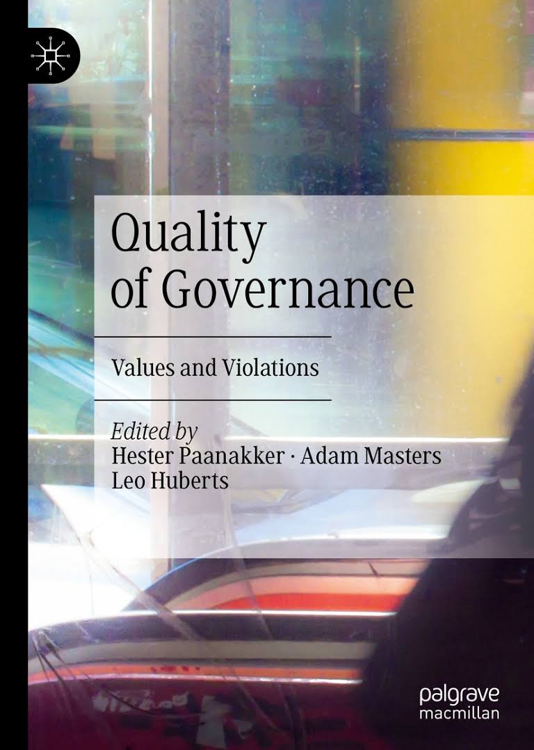 Imagen de portada del libro Quality of governance