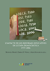 Imagen de portada del libro L'impacte de les reformes educatives de l'etapa democràtica 1975-2006