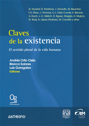 Imagen de portada del libro Claves de la existencia