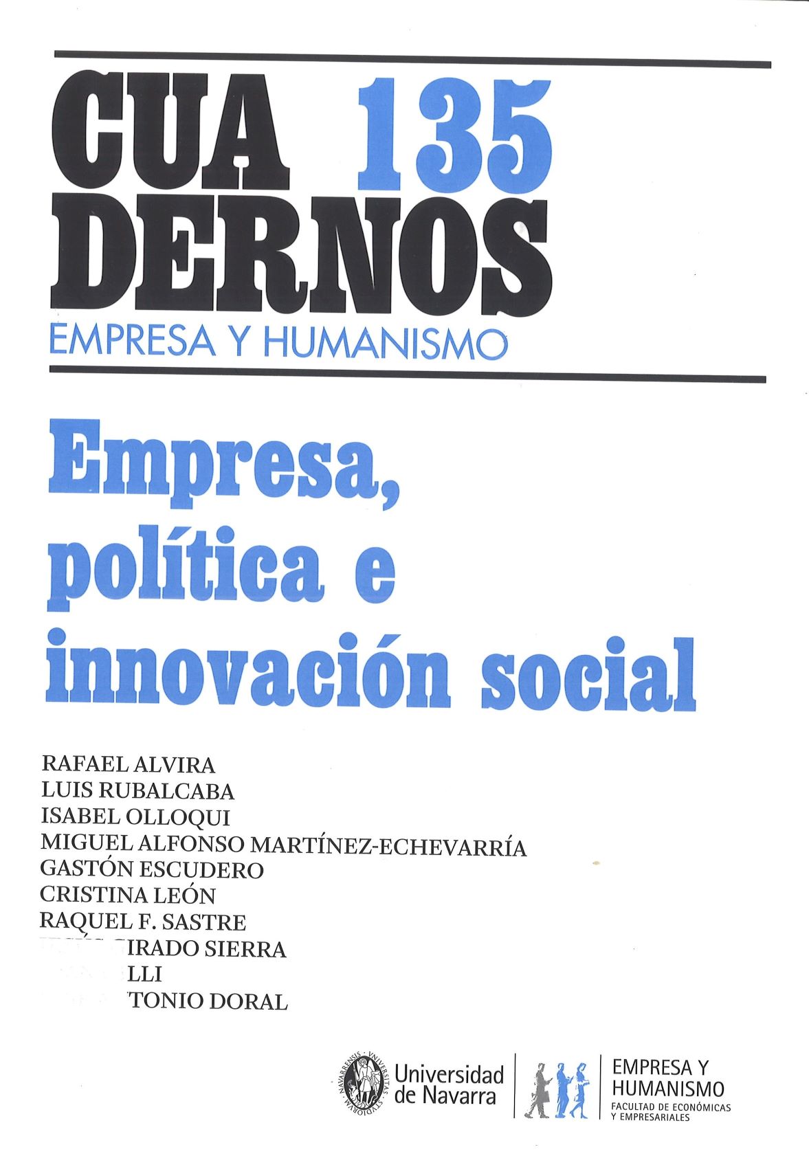 Imagen de portada del libro Empresa, política e innovación social