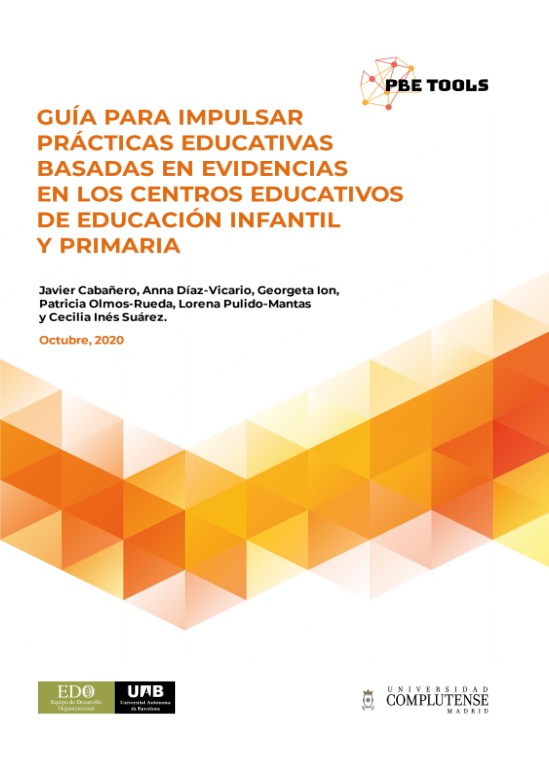 Imagen de portada del libro Guía para impulsar prácticas educativas basadas en evidencias en los centros educativos de educación infantil y primaria