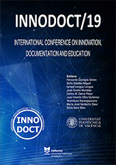 Imagen de portada del libro INNODOCT/19. International Conference on Innovation, Documentation and Education