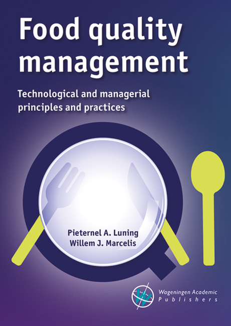 Imagen de portada del libro Food quality management