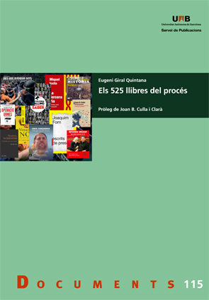 Imagen de portada del libro Els 525 llibres del procés