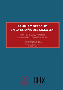 Imagen de portada del libro Familia y Derecho en la España del siglo XXI