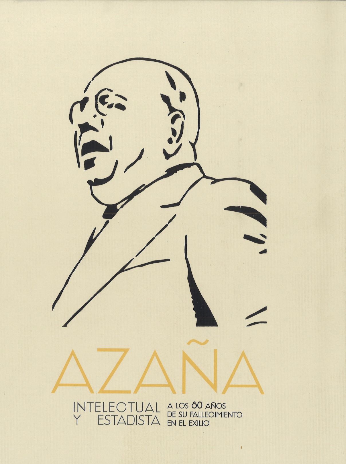 Imagen de portada del libro Azaña, intelectual y estadista