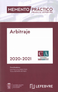 Imagen de portada del libro ARBITRAJE 2020-2021