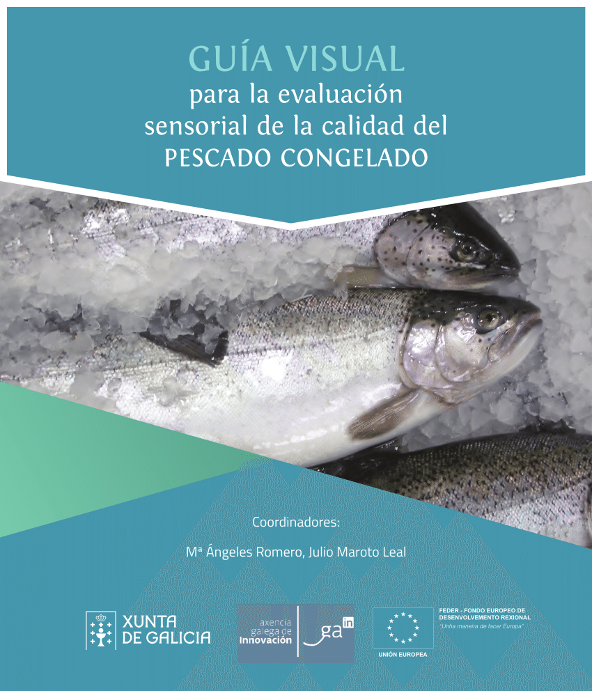Imagen de portada del libro Guía visual para la evaluación sensorial de la calidad del pescado congelado