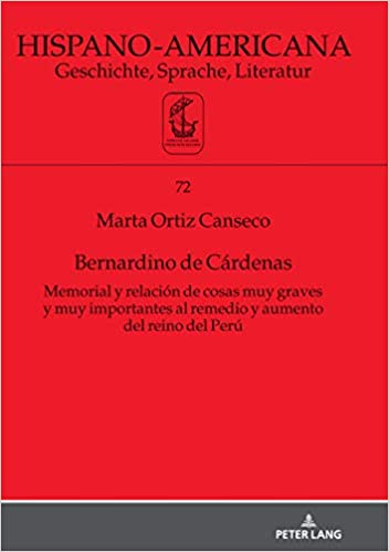 Imagen de portada del libro Bernardino de Cárdenas