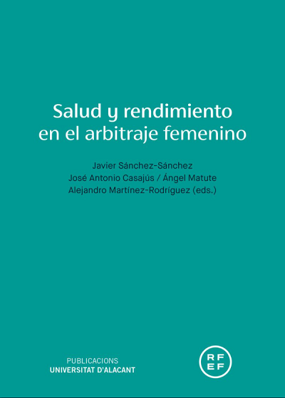 Imagen de portada del libro Salud y rendimiento en el arbitraje femenino