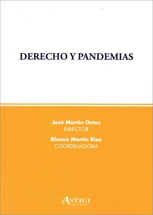 Imagen de portada del libro Derecho y pandemias