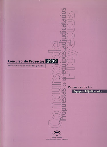 Imagen de portada del libro Concurso de Proyectos 1999
