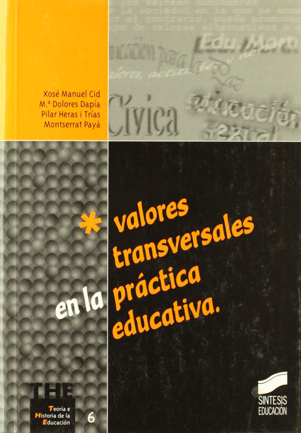 Imagen de portada del libro Valores transversales en la práctica educativa