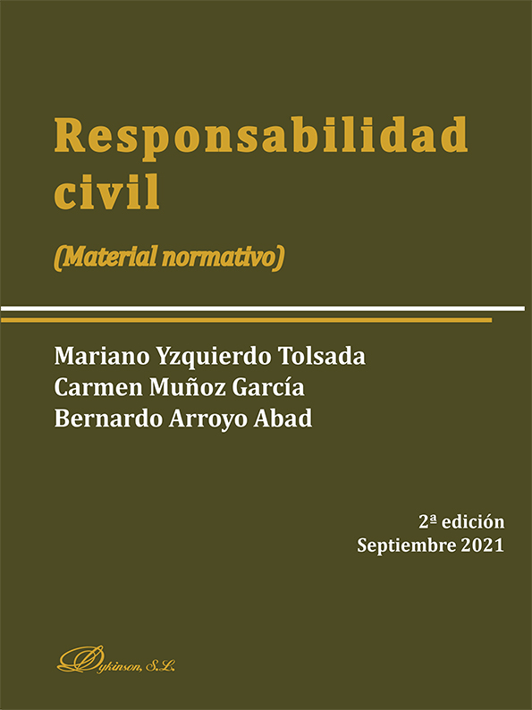 Imagen de portada del libro Responsabilidad civil