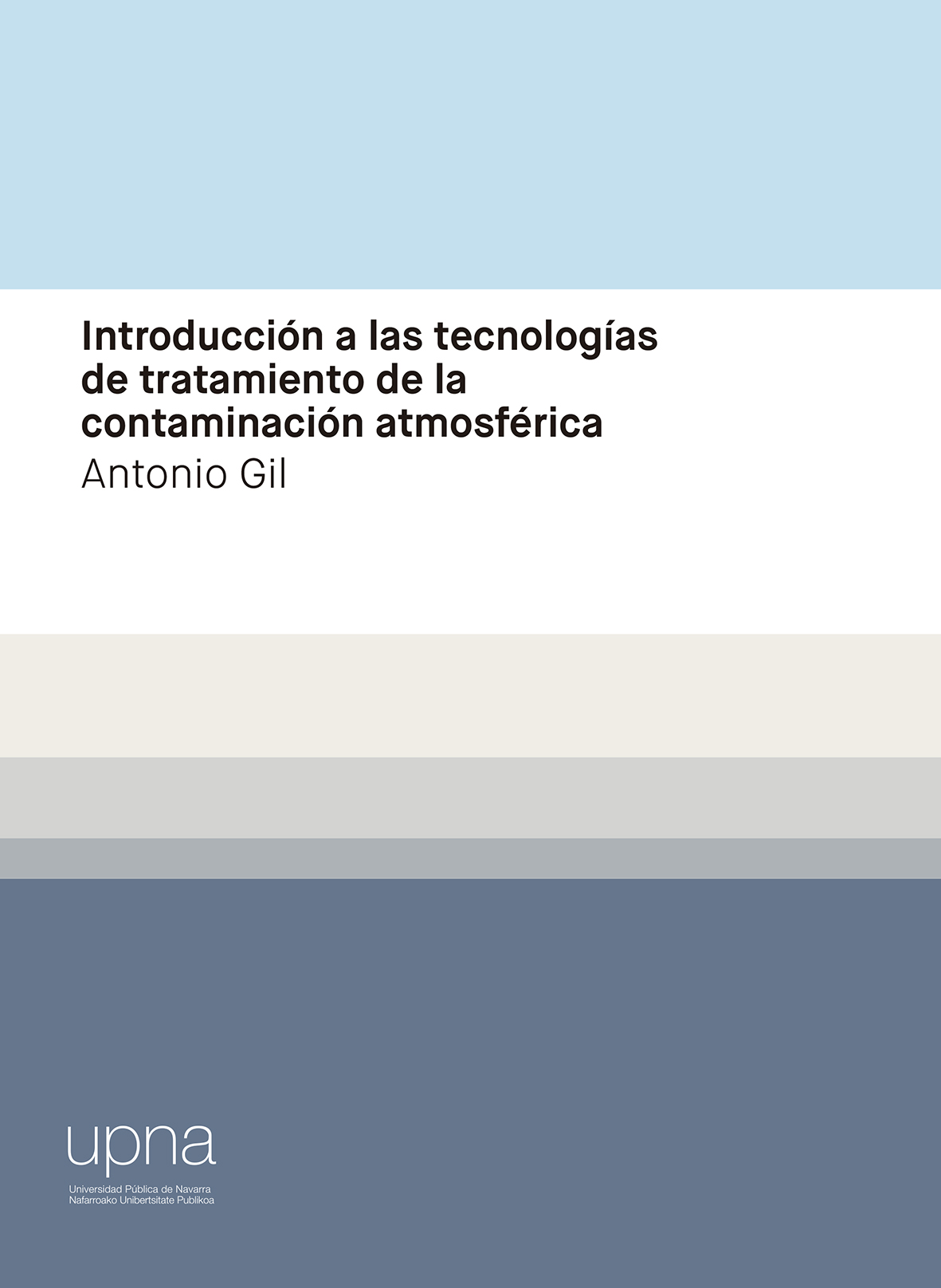 Imagen de portada del libro Introducción a las tecnologías de tratamiento de la contaminación atmosférica