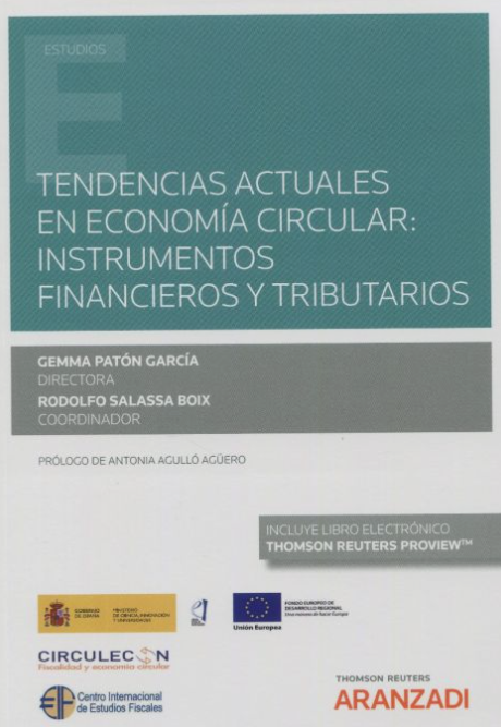 Imagen de portada del libro Tendencias actuales en economía circular