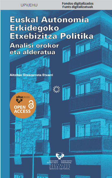 Imagen de portada del libro Euskal Autonomia Erkidegoko Etxebizitza Politika