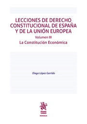 Imagen de portada del libro Lecciones de Derecho constitucional de España y de la Unión Europea