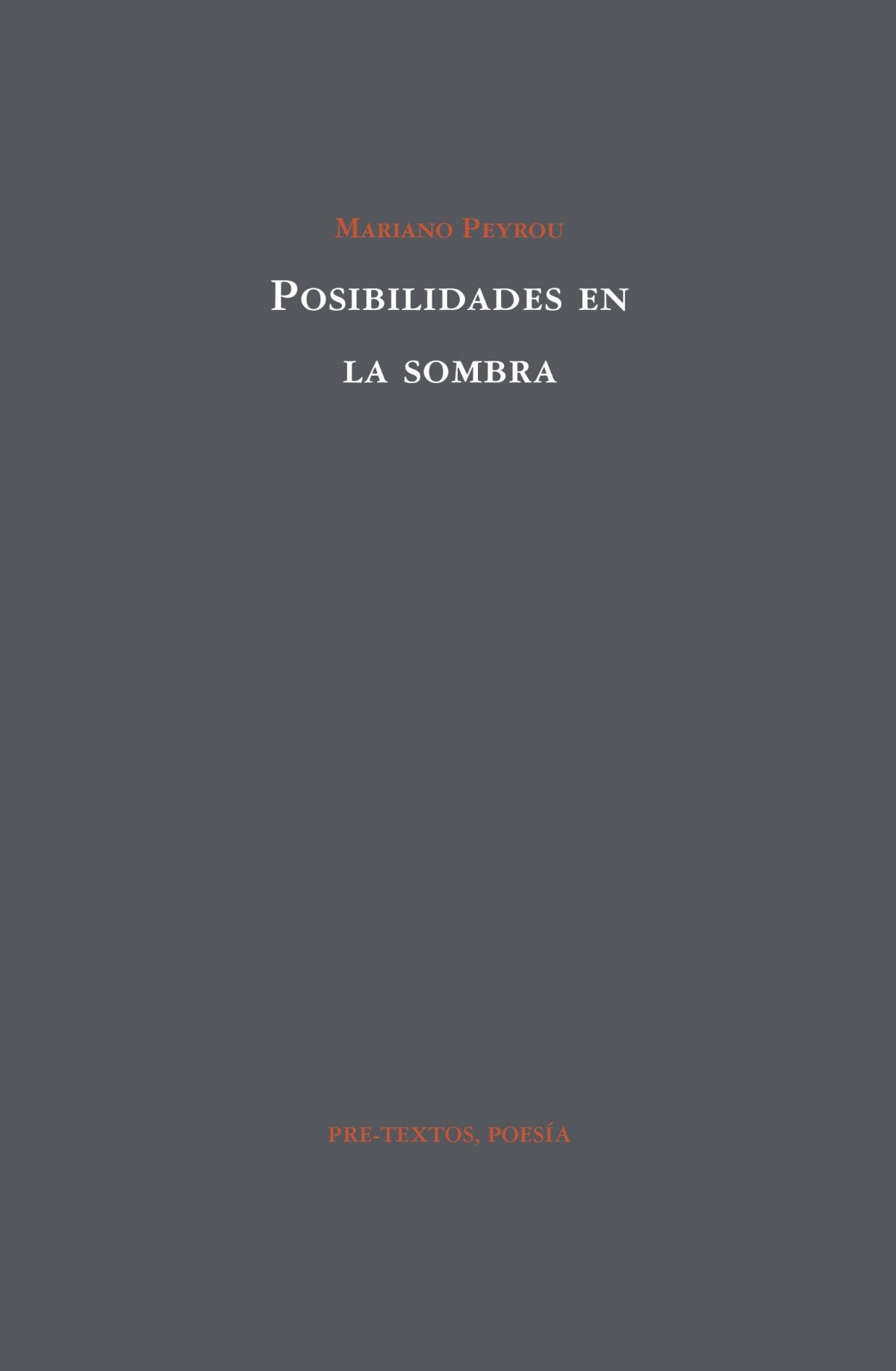 Imagen de portada del libro Posibilidades en la sombra