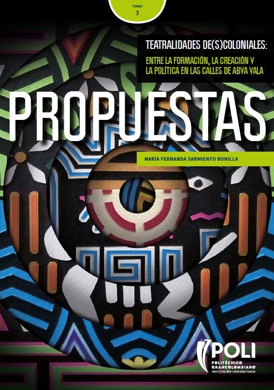 Imagen de portada del libro Propuestas. Teatralidades de(s)coloniales