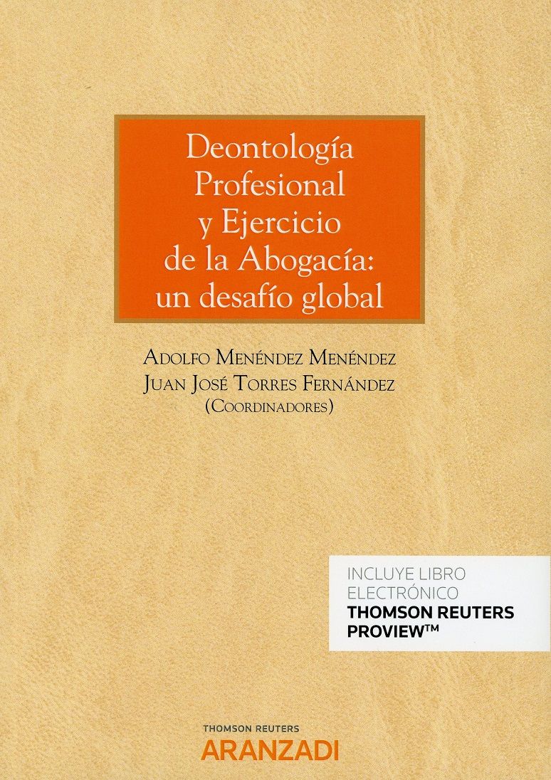 Imagen de portada del libro Deontología profesional y ejercicio de la Abogacía