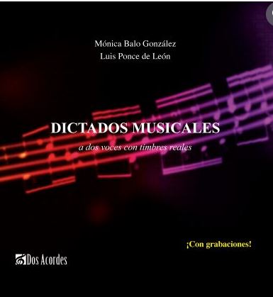 Imagen de portada del libro Dictados musicales