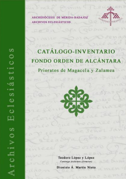 Imagen de portada del libro Catálogo-inventario Fondo Orden de Alcántara