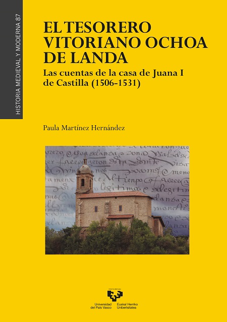 Imagen de portada del libro El tesorero vitoriano Ochoa de Landa