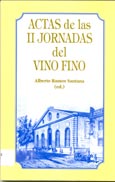 Imagen de portada del libro Actas de las II jornadas del vino fino