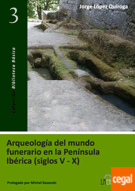 Imagen de portada del libro Arqueología del mundo funerario en la Península Ibérica (siglos V-X)