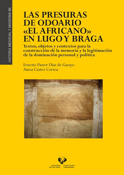 Imagen de portada del libro Las presuras de Odoario "el Africano" en Lugo y Braga