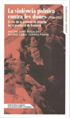 Imagen de portada del libro La violència política contra les dones (1936-1953)