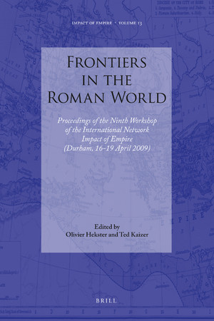 Imagen de portada del libro Frontiers in the Roman world