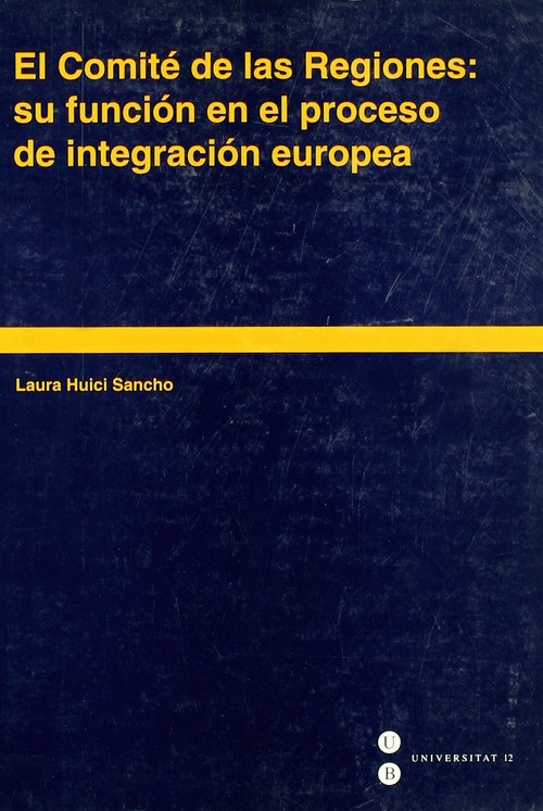 Imagen de portada del libro El Comité de las Regiones