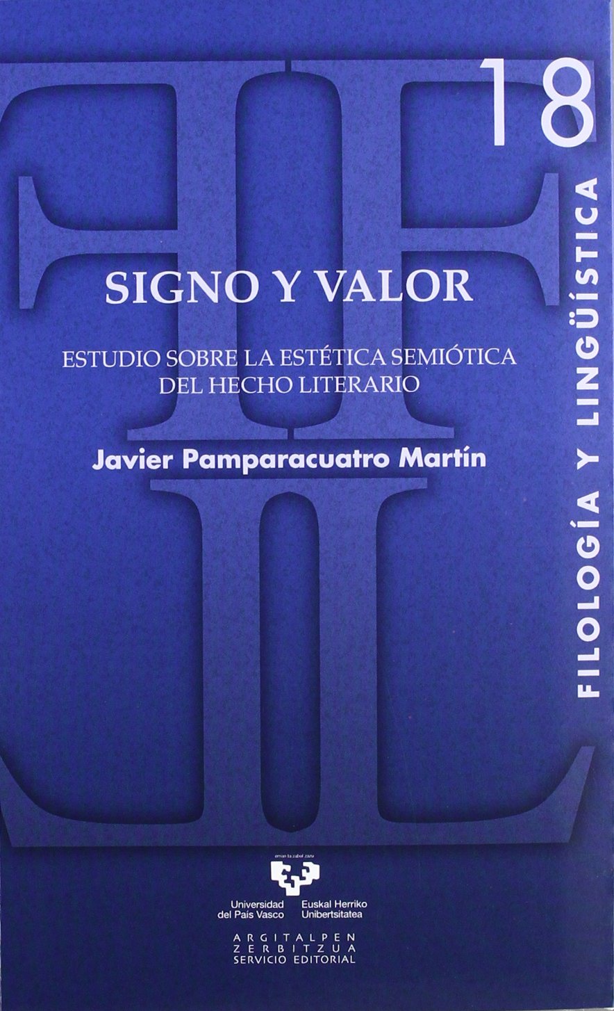 Imagen de portada del libro Signo y valor