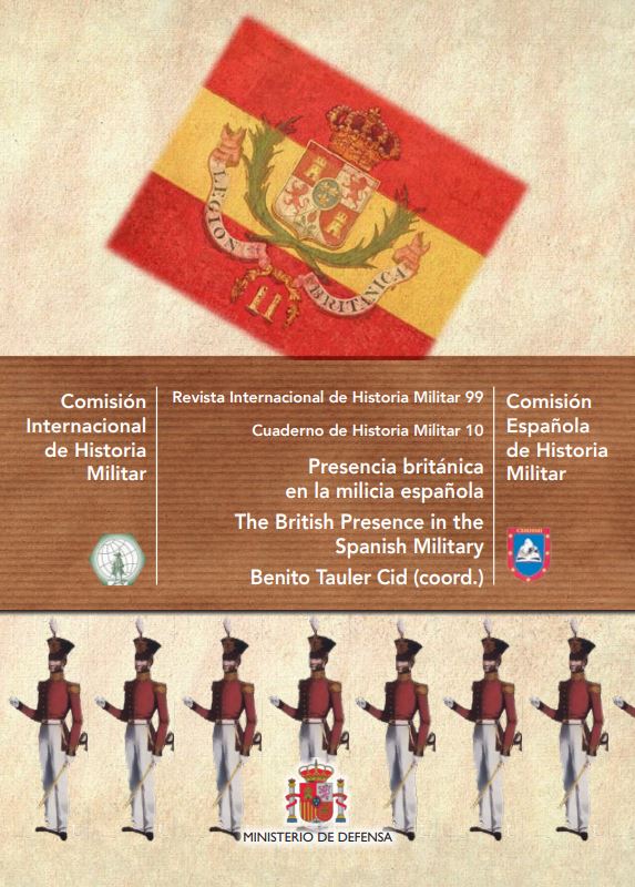 Imagen de portada del libro Presencia británica en la milicia española