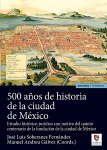 Imagen de portada del libro 500 años de historia de la ciudad de México