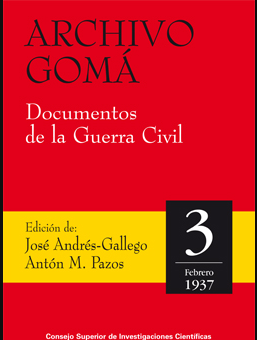 Imagen de portada del libro Archivo Gomá
