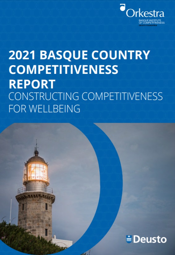 Imagen de portada del libro 2021 Basque Country competitiveness report