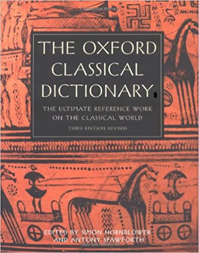 Imagen de portada del libro The Oxford classical dictionary